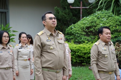 ร่วมกิจกรรม”เคารพธงชาติ”ประจำเดือนกรกฎาคม 2566 พารามิเตอร์รูปภาพ 1